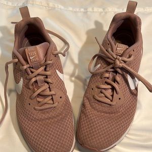 Nike Air Sneakers in pink/white, size 9.5